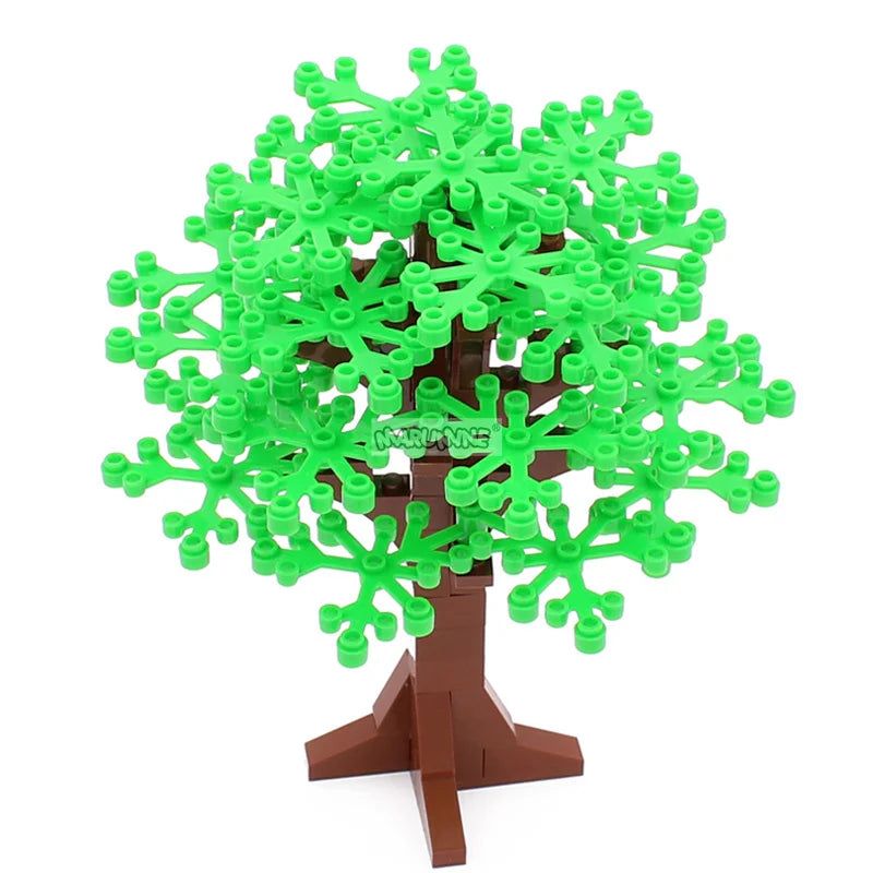 image-MARUMINE Building Blocks Tree Set - 58 Pieces ABS