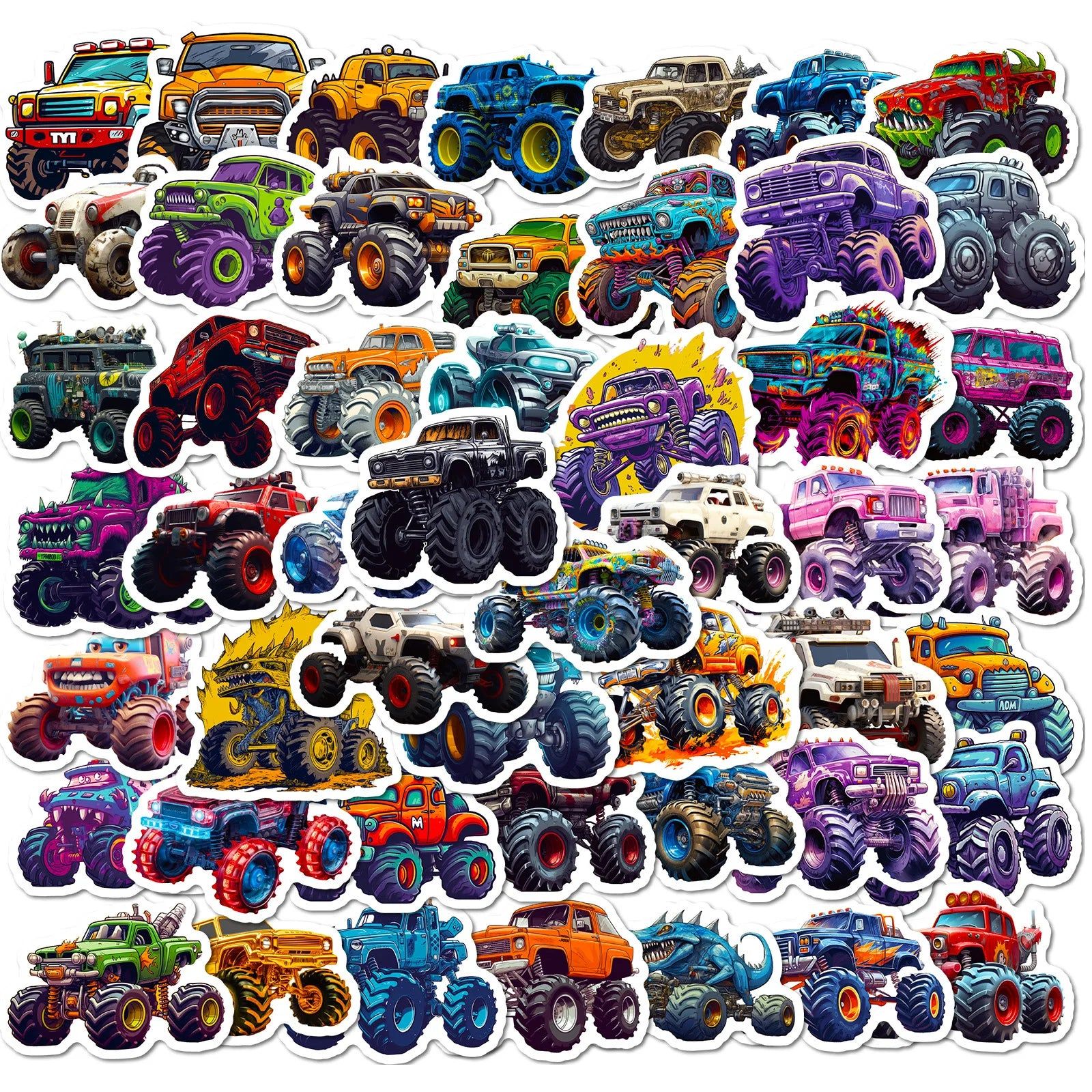 image-Waterproof Vinyl Stickers - Reusable, Versatile, 3-7cm Sizes 