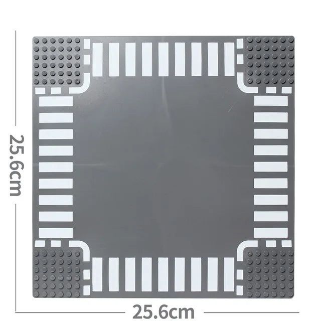 image-Battoom Classic Eco-Friendly 32x32 Dot Base Plates, Plastic - 25.6cm x 25.6cm