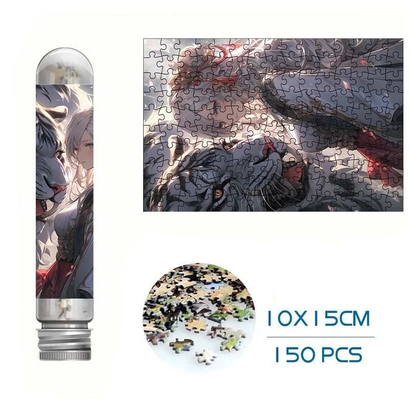 image-MaxRenard 150pcs Test Tube Puzzle - Brain Development Challenge