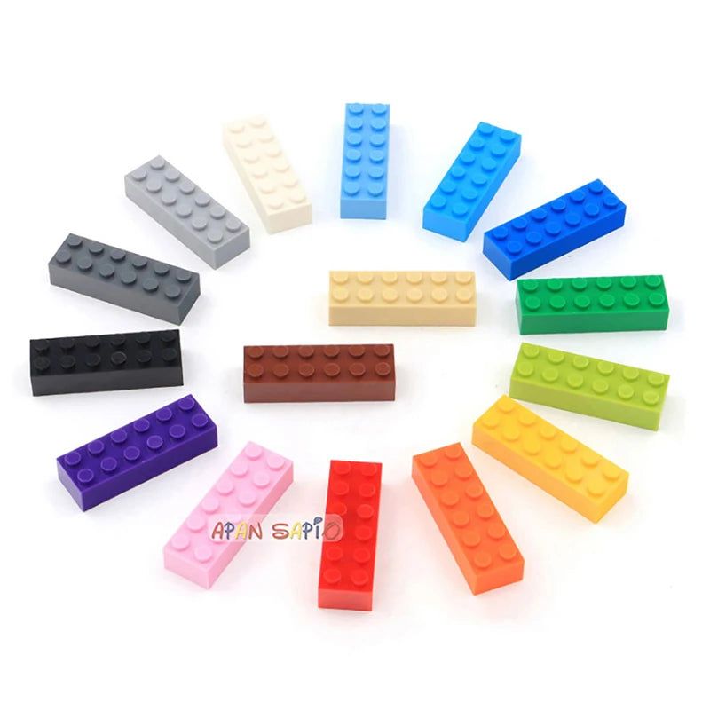 image-APAN SAPIO DIY Building Blocks - 20 Pieces Educational Plastic Toy Set