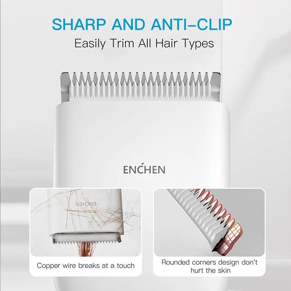 image-Boost Cordless Hair Clipper - White Type-C Rechargeable